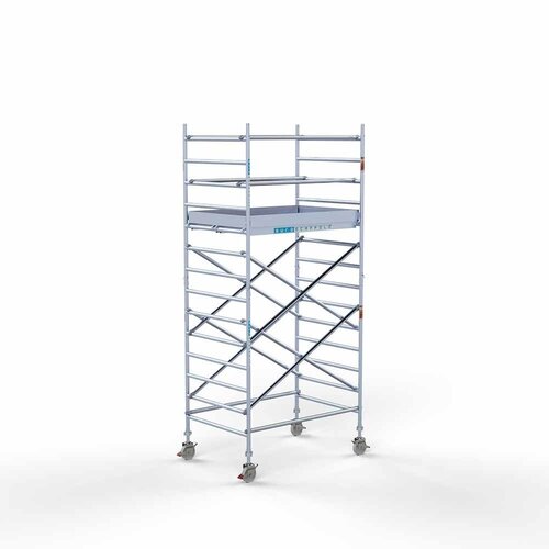 Euroscaffold Rolsteiger Original 135 x 190 x 5,2m werkhoogte met lichtgewicht platform
