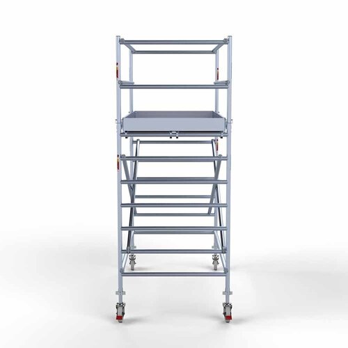 Euroscaffold Rolsteiger Original 135 x 250 x 4,2m werkhoogte met lichtgewicht platform