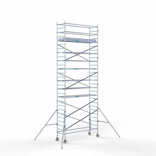 Euroscaffold Rolsteiger Original 90 x 305 x 9,2m werkhoogte met lichtgewicht platform