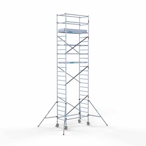 Euroscaffold Rolsteiger Original 90 x 190 x 8,2m werkhoogte met lichtgewicht platform