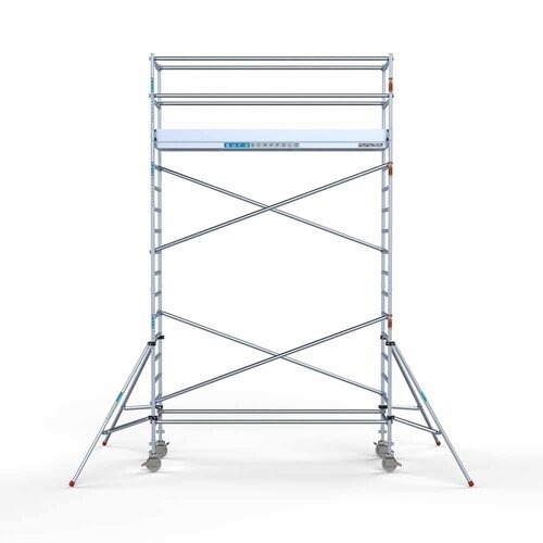 Euroscaffold Rolsteiger Original 90 x 305 x 6,2m werkhoogte met lichtgewicht platform