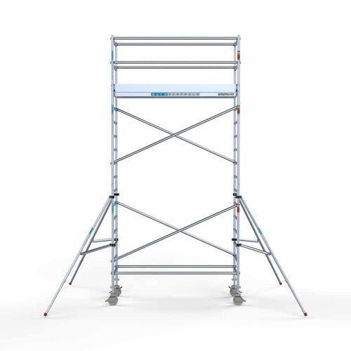 Euroscaffold Rolsteiger Original 90 x 250 x 6,2m werkhoogte met lichtgewicht platform