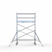 Euroscaffold Rolsteiger Original 90 x 250 x 5,2m werkhoogte met lichtgewicht platform