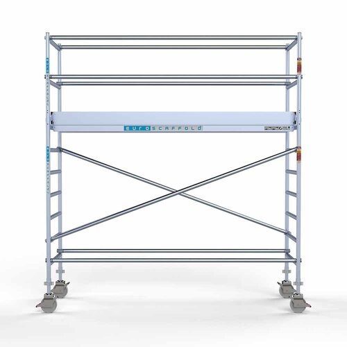 Euroscaffold Rolsteiger Original 90 x 305 x 4,2m werkhoogte met lichtgewicht platform
