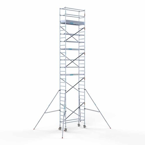 Euroscaffold Rolsteiger Original 75 x 190 x 10,2m werkhoogte met lichtgewicht platform