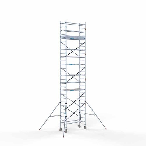 Euroscaffold Rolsteiger Original 75 x 190 x 9,2m werkhoogte met lichtgewicht platform