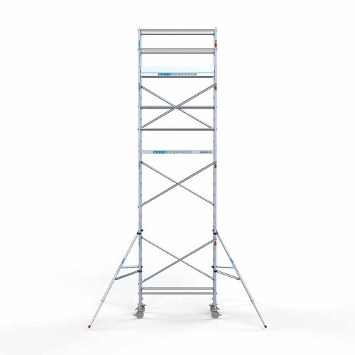 Euroscaffold Rolsteiger Original 75 x 190 x 8,2m werkhoogte met lichtgewicht platform
