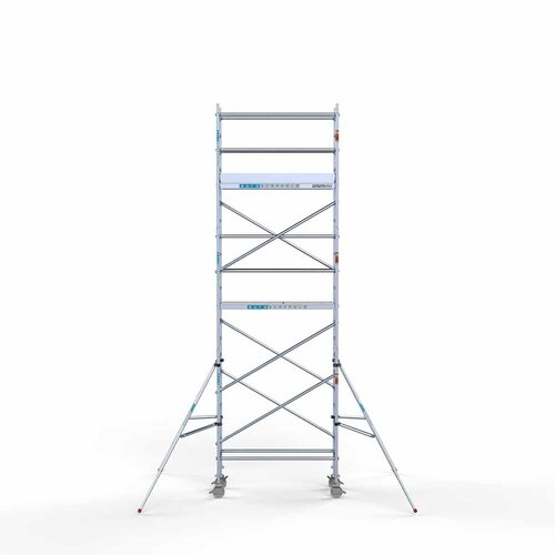 Euroscaffold Rolsteiger Original 75 x 190 x 7,2m werkhoogte met lichtgewicht platform