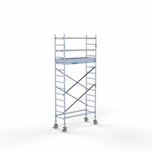 Euroscaffold Rolsteiger Original 75 x 190 x 5,2m werkhoogte met lichtgewicht platform