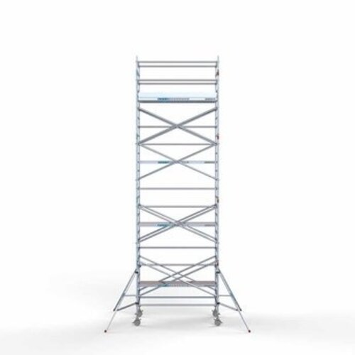 Euroscaffold Steigeraanhanger + Rolsteiger Original 135 x 250 x 9,2 meter werkhoogte