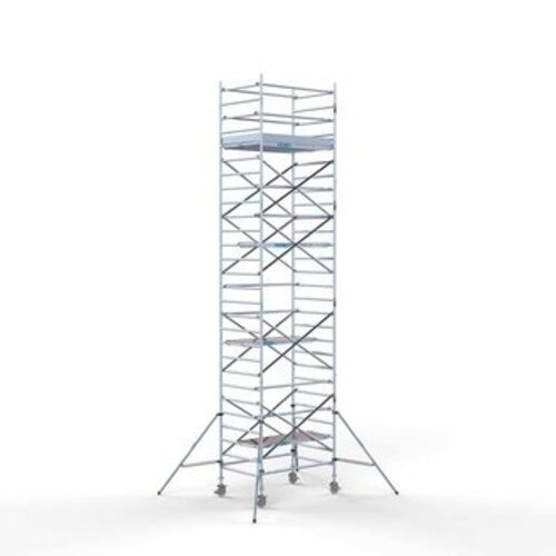 Euroscaffold Steigeraanhanger + Rolsteiger Original 135 x 190 x 9,2 meter werkhoogte