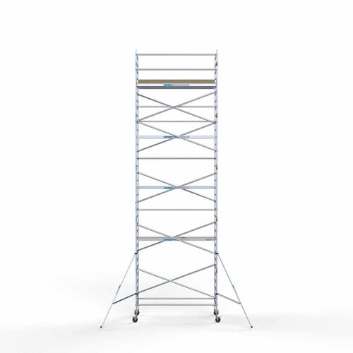 Euroscaffold Basis rolsteiger 135 x 305 x 11,2m werkhoogte met lichtgewicht platform