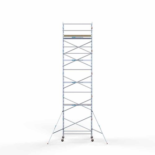 Euroscaffold Basis rolsteiger 135 x 250 x 11,2m werkhoogte met lichtgewicht platform