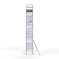 Euroscaffold Basis rolsteiger 135 x 250 x 10,2m werkhoogte met lichtgewicht platform