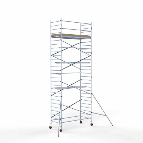 Euroscaffold Basis rolsteiger 135 x 305 x 9,2m werkhoogte met lichtgewicht platform
