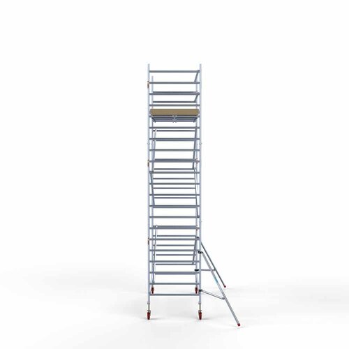 Euroscaffold Basis rolsteiger 135 x 305 x 7,2m werkhoogte met lichtgewicht platform