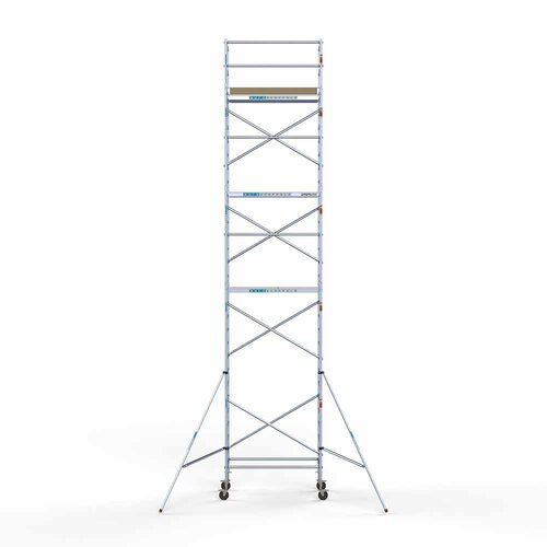 Euroscaffold Basis rolsteiger 90 x 190 x 10,2m werkhoogte met lichtgewicht platform