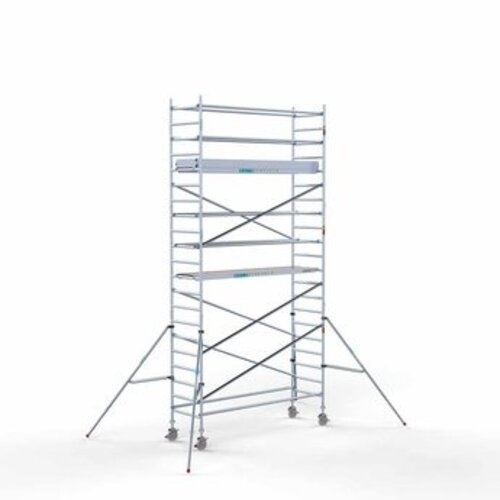 Euroscaffold Steigeraanhanger + Rolsteiger Original 90 x 305 x 7,2 meter werkhoogte