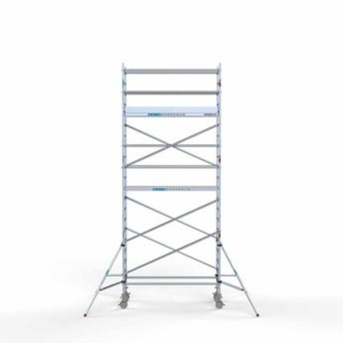 Euroscaffold Steigeraanhanger + Rolsteiger Original 90 x 250 x 7,2 meter werkhoogte