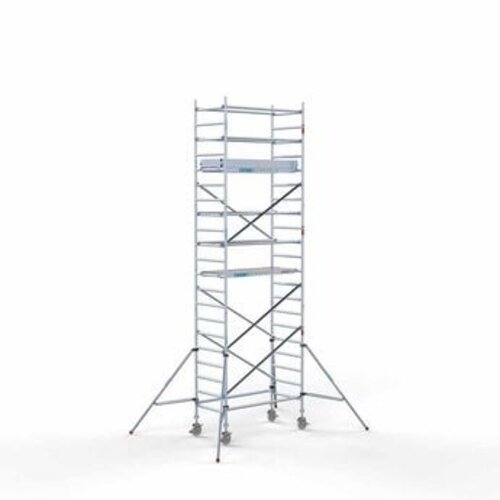 Euroscaffold Steigeraanhanger + Rolsteiger Original 90 x 190 x 7,2 meter werkhoogte