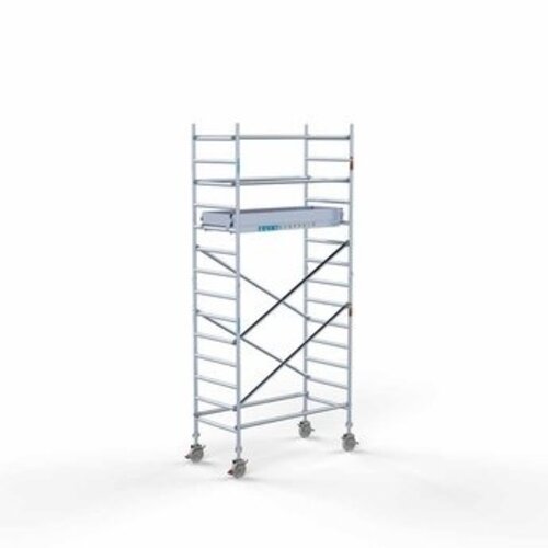 Euroscaffold Steigeraanhanger + Rolsteiger Original 90 x 250 x 5,2 meter werkhoogte