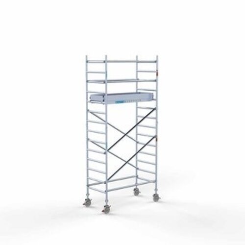 Euroscaffold Steigeraanhanger + Rolsteiger Original 90 x 190 x 5,2 meter werkhoogte