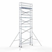 Euroscaffold Steigeraanhanger + Rolsteiger Original 75 x 305 x 10,2 meter werkhoogte