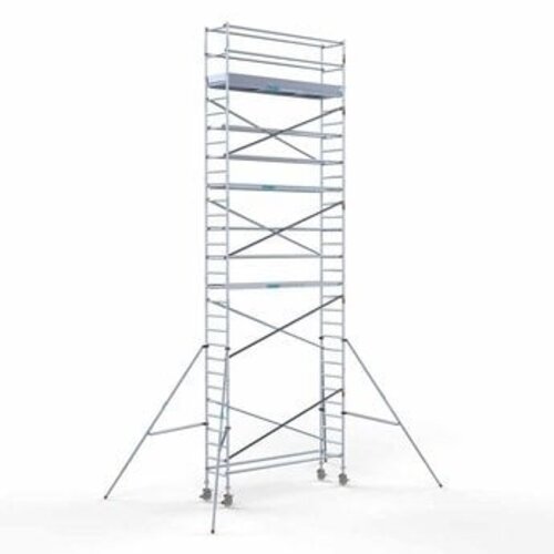 Euroscaffold Steigeraanhanger + Rolsteiger Original 75 x 305 x 10,2 meter werkhoogte