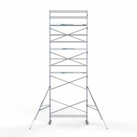 Euroscaffold Steigeraanhanger + Rolsteiger Original 75 x 305 x 10,2 meter werkhoogte