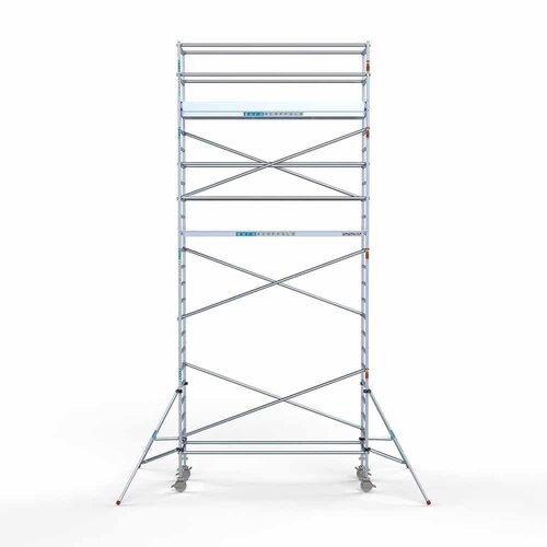 Euroscaffold Steigeraanhanger + Rolsteiger Original 90 x 305 x 8,2 meter werkhoogte