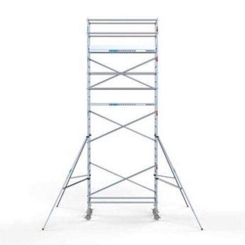 Euroscaffold Steigeraanhanger + Rolsteiger Original 90 x 250 x 8,2 meter werkhoogte