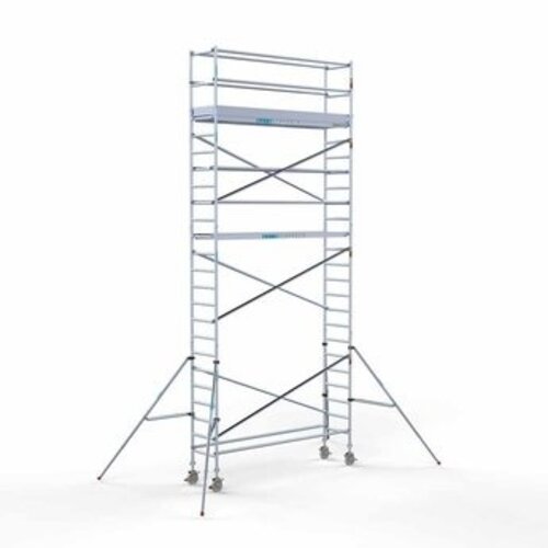 Euroscaffold Steigeraanhanger + Rolsteiger Original 75 x 305 x 8,2 meter werkhoogte
