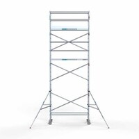 Euroscaffold Steigeraanhanger + Rolsteiger Original 75 x 250 x 8,2 meter werkhoogte