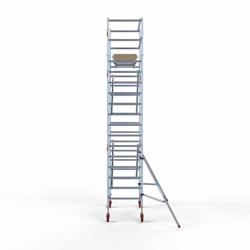 Euroscaffold Basis rolsteiger 90 x 190 x 6,2m werkhoogte met lichtgewicht platform