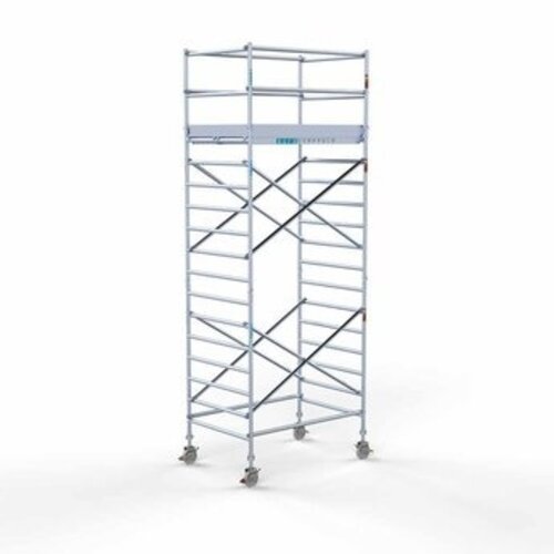 Euroscaffold Steigeraanhanger + Rolsteiger Original 135 x 190 x 6,2 meter werkhoogte