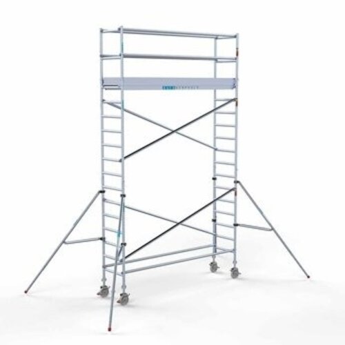 Euroscaffold Steigeraanhanger + Rolsteiger Original 75 x 305 x 6,2 meter werkhoogte