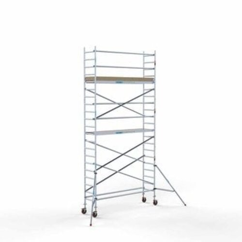 Euroscaffold Steigeraanhanger + Basis Rolsteiger 75 x 305 x 7,2 meter