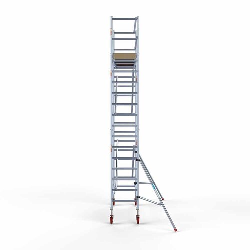 Euroscaffold Basis rolsteiger 75 x 250 x 6,2m werkhoogte met lichtgewicht platform