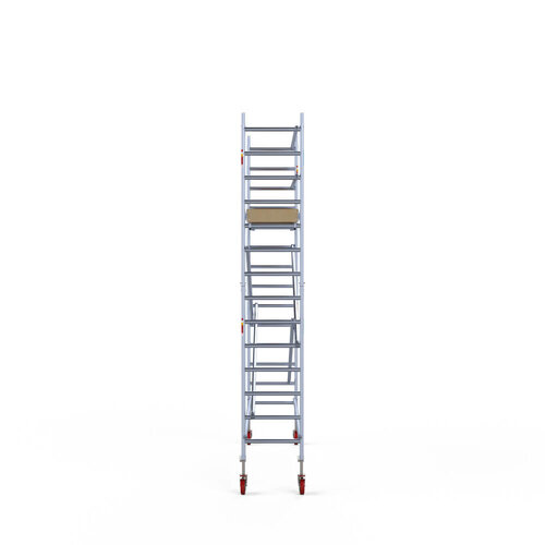 Euroscaffold Basis rolsteiger 75 x 305 x 5,2m werkhoogte met lichtgewicht platform