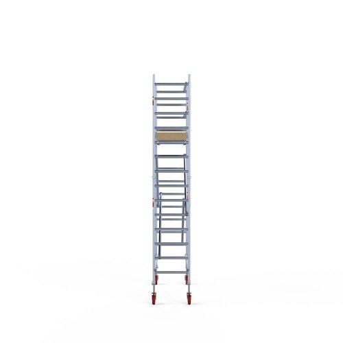 Euroscaffold Basis rolsteiger 75 x 190 x 5,2m werkhoogte met lichtgewicht platform