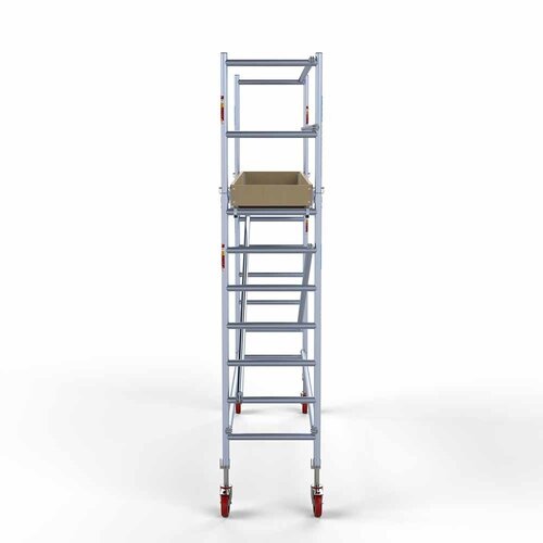 Euroscaffold Basis rolsteiger 75 x 305 x 4,2m werkhoogte met lichtgewicht platform