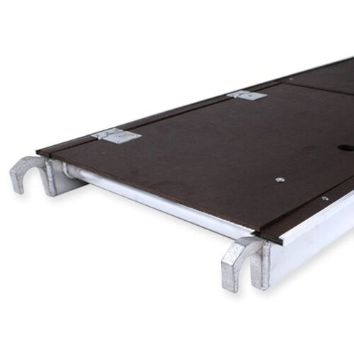 Euroscaffold Steigeraanhanger + Euro Rolsteiger Compleet 135 x 305 x 10,2 meter werkhoogte