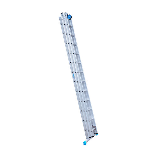 Eurostairs Eurostairs Reformladder driedelig recht 3 x 12 sporten + gevelrollen