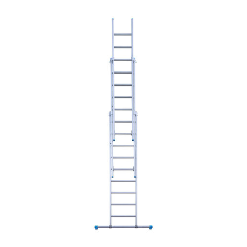 Eurostairs Eurostairs Reformladder driedelig recht 3 x 9 sporten