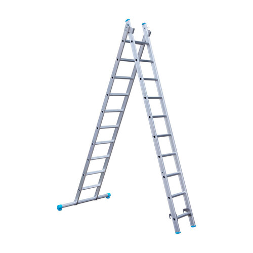 Eurostairs Eurostairs Reformladder dubbel recht 2 x 10 sporten