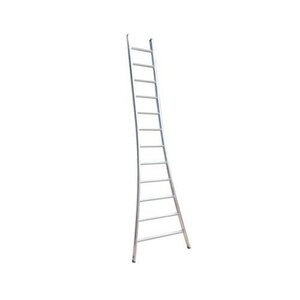 Eurostairs Eurostairs Ladder enkel uitgebogen 1 x 28 sporten Eurostairs Ladder enkel uitgebogen 1 x 28 sporten