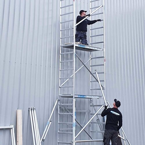 Euroscaffold Kamersteiger Compact Module 1 + 2 + 3 + 4 | werkhoogte 7,8 meter