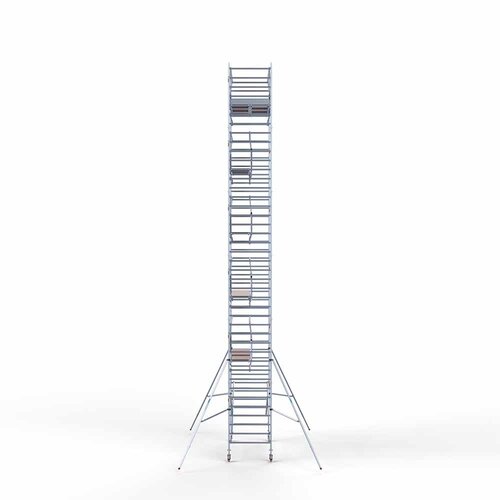 Euroscaffold Rolsteiger Professional 135x305 13,2m werkhoogte dubbele voorloopleuning
