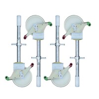 Euroscaffold Rolsteiger Professional 135 x 305 x 13,2m werkhoogte incl. dubbele voorloopleuning