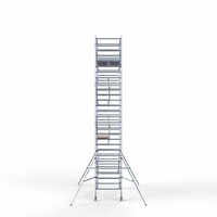 Euroscaffold Rolsteiger Professional 135x305 9,2m werkhoogte dubbele voorloopleuning